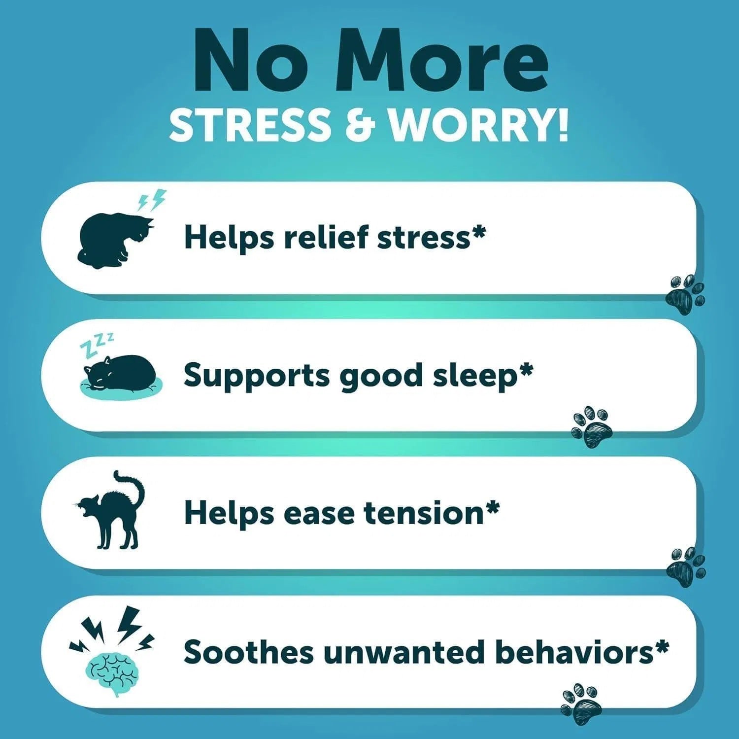 Hemp Cat Calming Treats – Stress & Anxiety Relief with Melatonin for Cats & Kittens