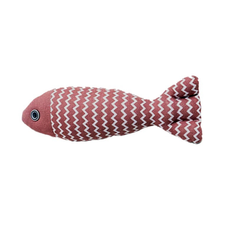 Catnip Fish Toy - Mint-Infused Interactive Toy for All Ages