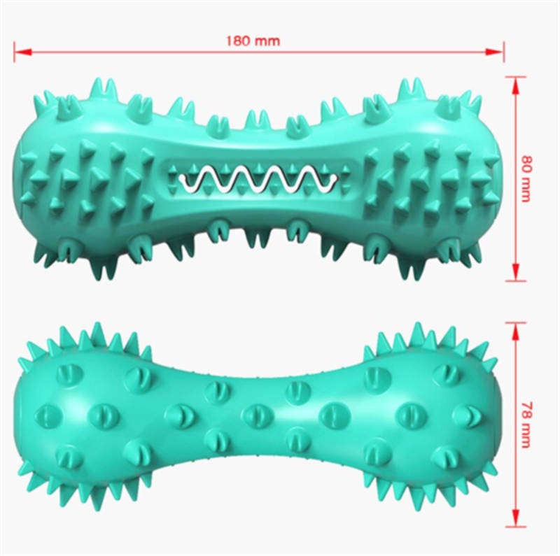 Interactive Dog Toothbrush Chew Toy with Sound