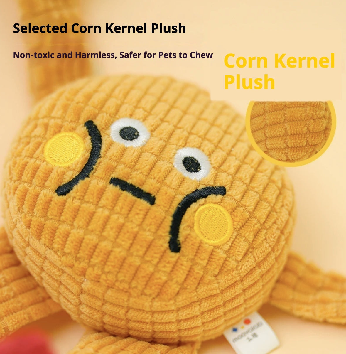 Squeaky Catnip Pet Toy