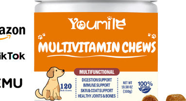 Multifunctional Pet Vitamin - Complete Health Care Supplement for Dogs & Puppies