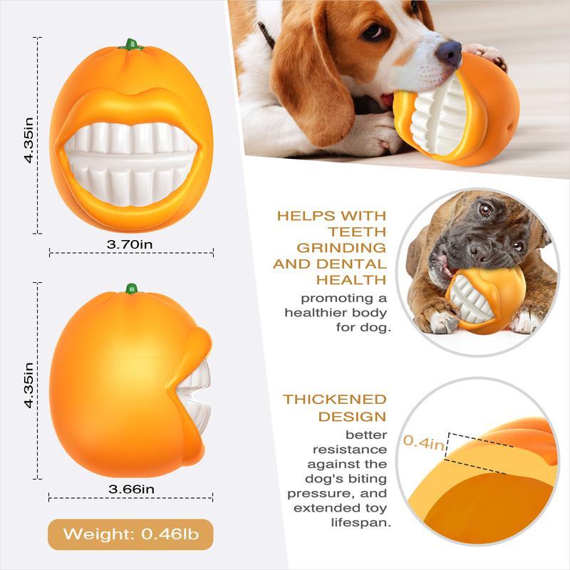 Squeaky Chew Ball for Medium & Large Dogs - Indestructible Tough Toy