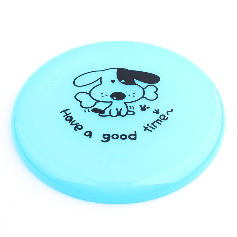 Silicone Flying Disc Dog Toy - Durable Frisbee for Training & Play