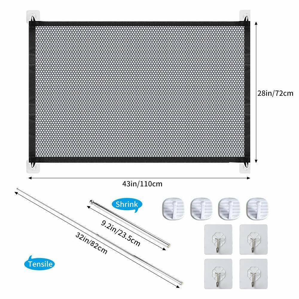 Portable Pet & Baby Safety Gate - Magic Mesh Fence
