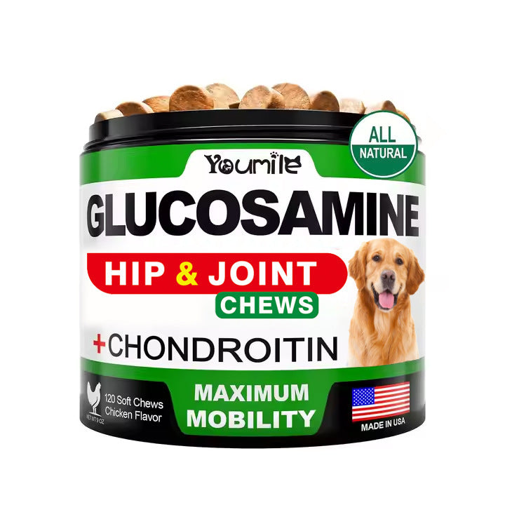 Pet Hip & Joint Support Supplement with Chondroitin – Mobility Formula for Dogs