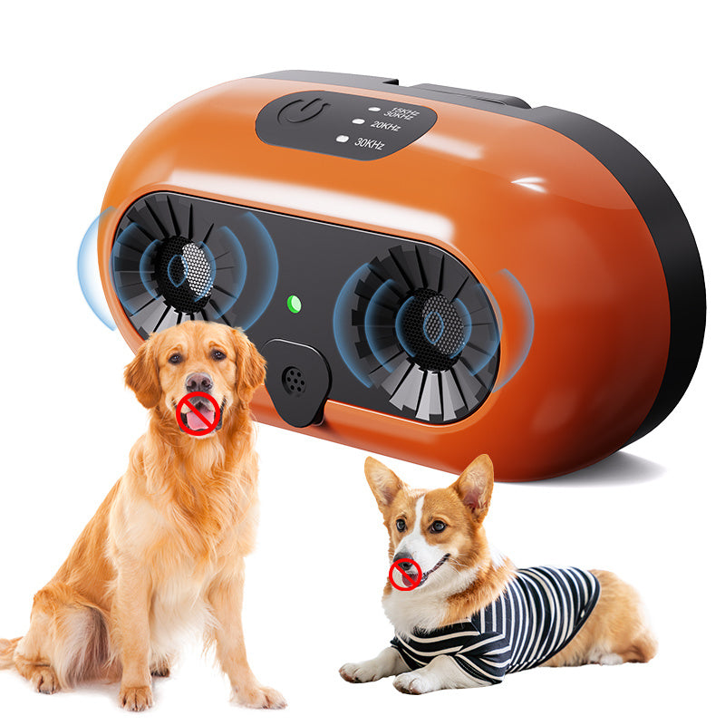 Ultrasonic Dog Bark Deterrent - 50ft Range Anti-Barking Device