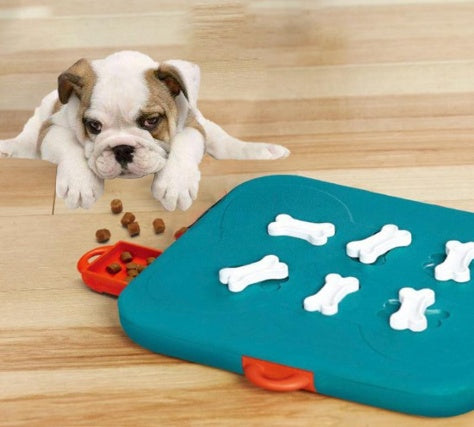 Pet Casino Treasure Hunt Puzzle Toy - Interactive Food Dispenser