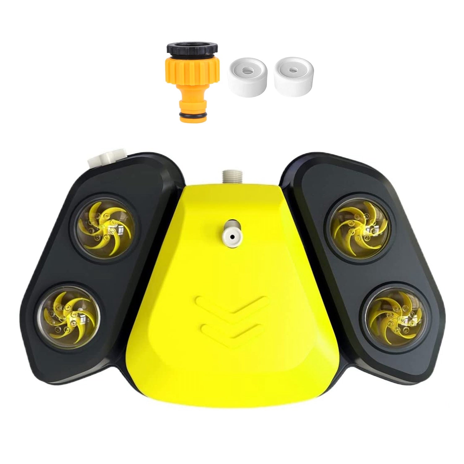 Multifunctional Dog Water Fountain - Step-Activated Outdoor Dispenser