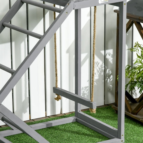 Chicken Swing Set with Perch & Ladder - Coop Enrichment Toy