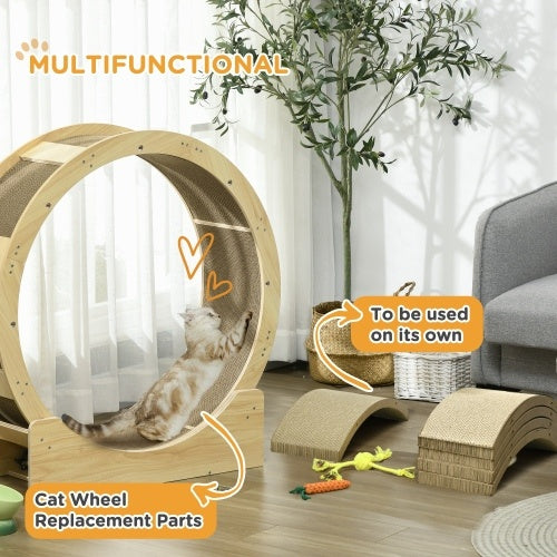 Cat Scratching Board 4-Pack - Reversible Replacement Pads