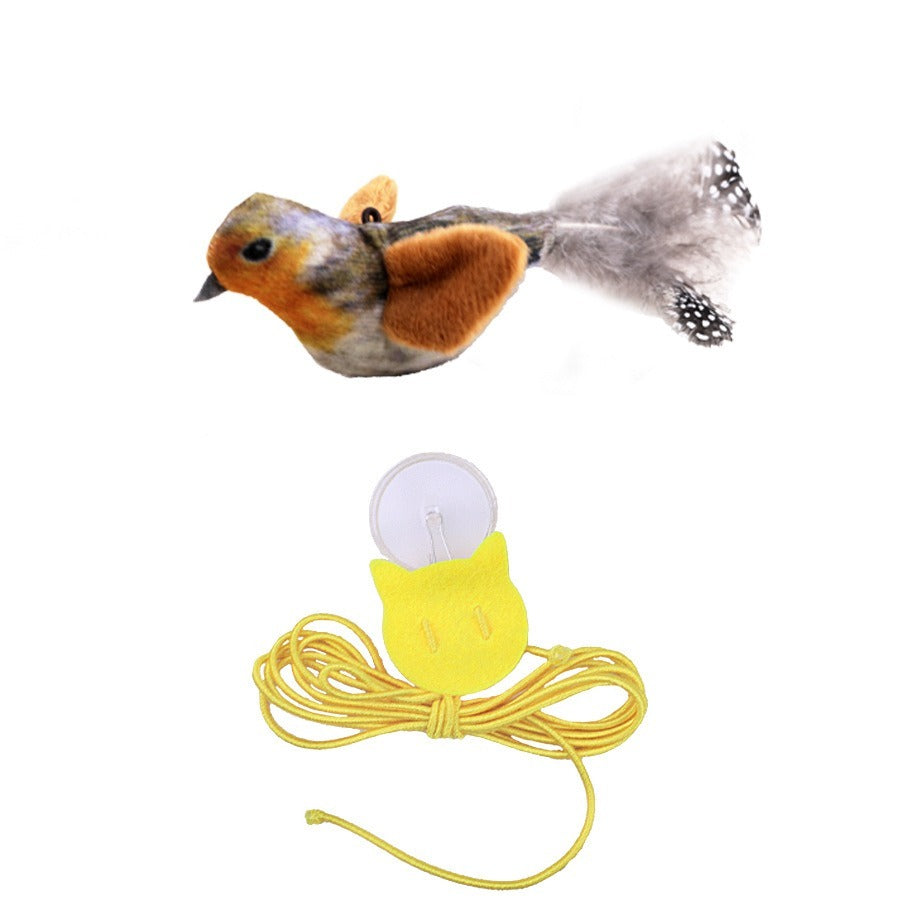 Interactive Sound Bird Toy for Cats & Dogs