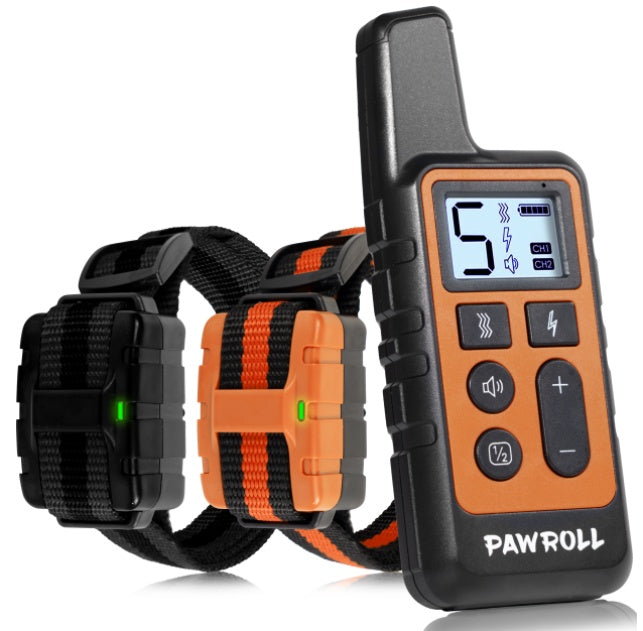 Dog Training Collar for 2 Dogs - Remote Control Shock & Vibration