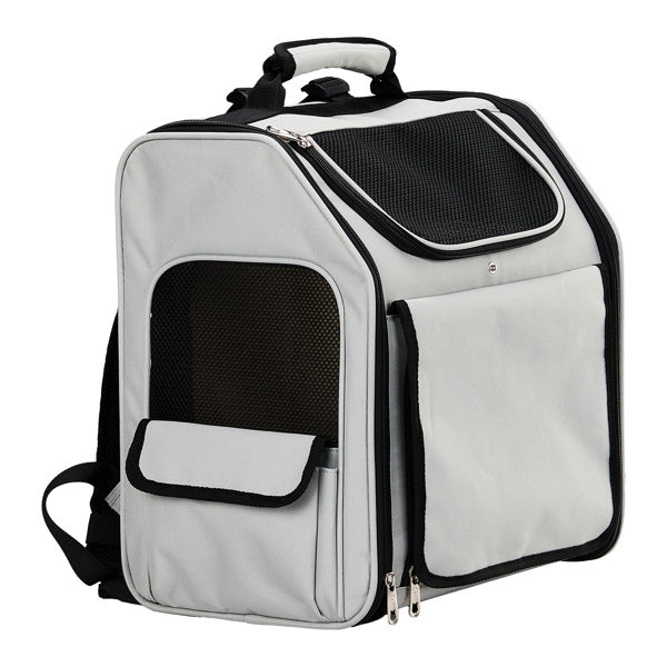 Expandable Pet Carrier Backpack for Small Dogs & Cats