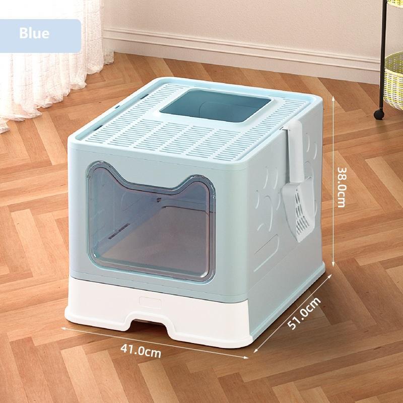 Extra Large Enclosed Cat Litter Box with Front Entry - Perfect for Big Cats