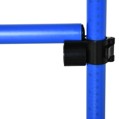 4-Piece Dog Agility Training Set - Adjustable Jump Poles