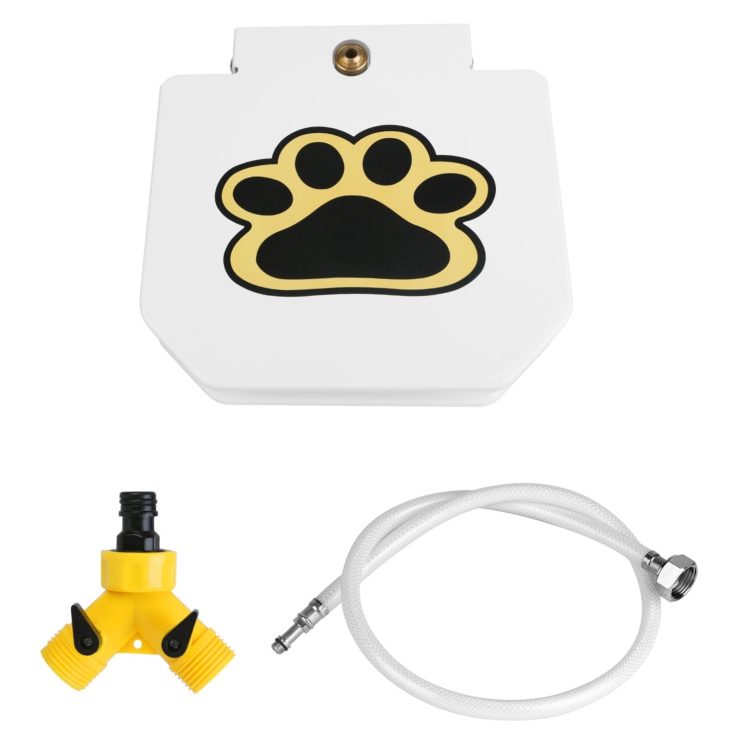 Outdoor Dog Water Fountain - Step-Activated Pet Drinking Dispenser