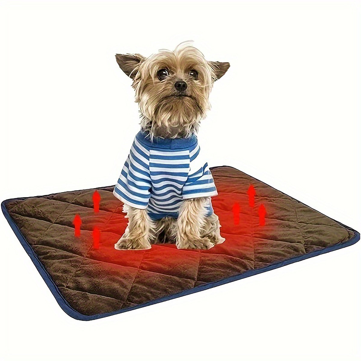 Self-Heating Pet Bed Mat - Non-Slip Thermal Pad for Dogs & Cats