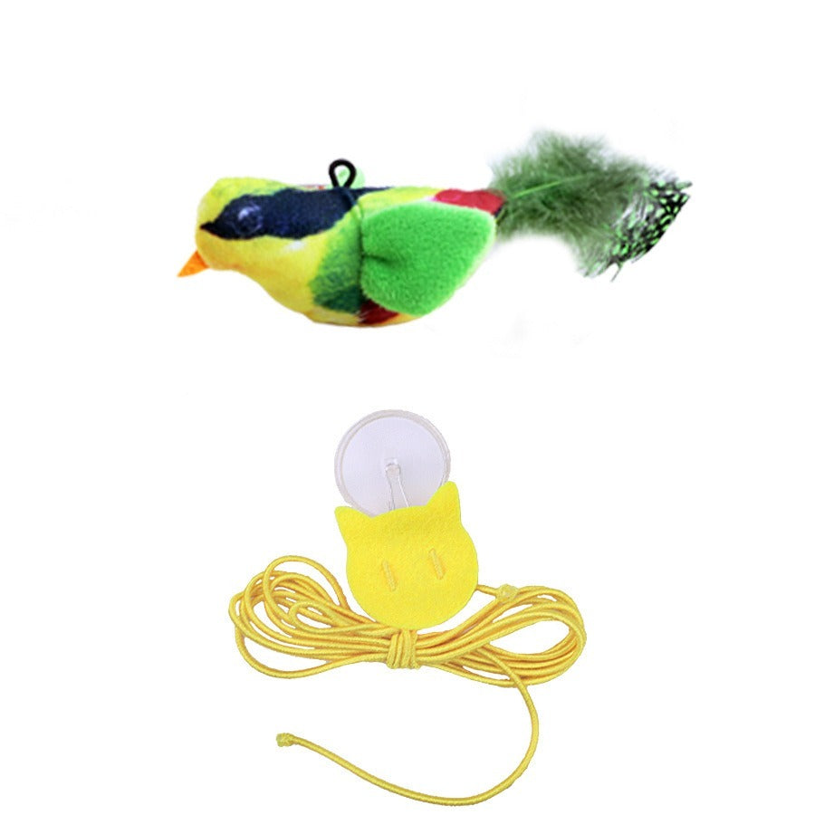 Interactive Sound Bird Toy for Cats & Dogs