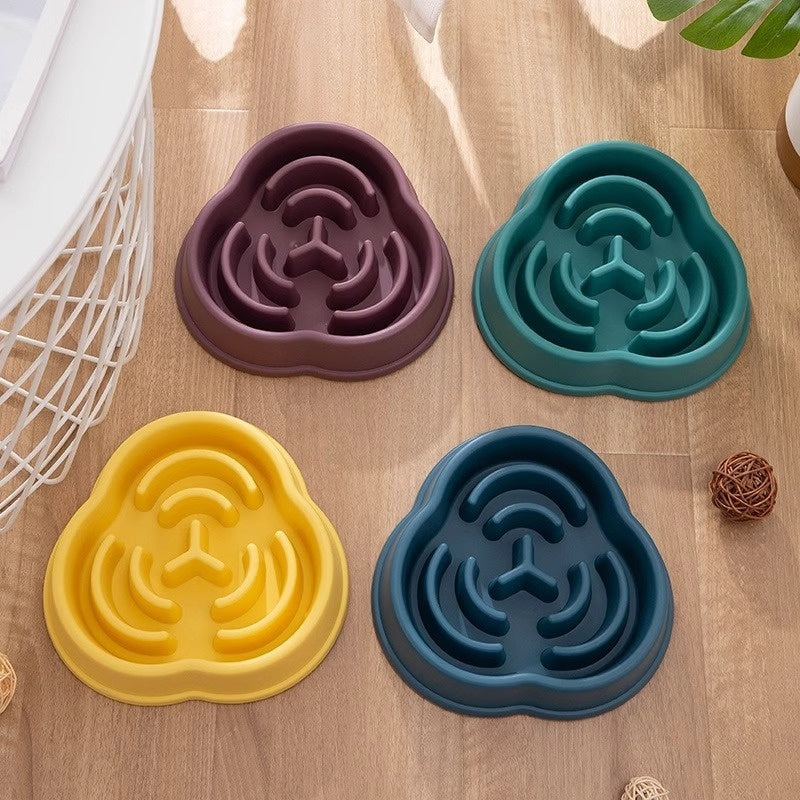 Slow Feeding Dog Bowl - Anti-Choke Non-Slip Design