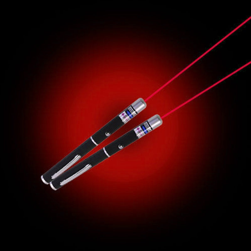 Red Laser Pointer Pen for Cats 10 pcs - Interactive Pet Toy