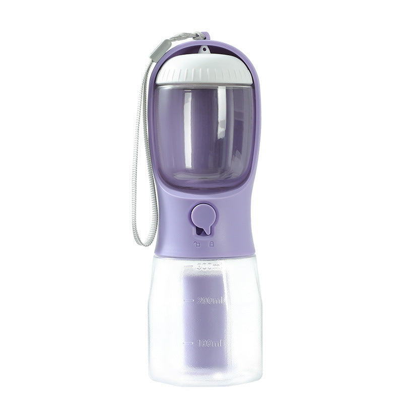 3-in-1 Portable Dog Water Bottle & Food Container