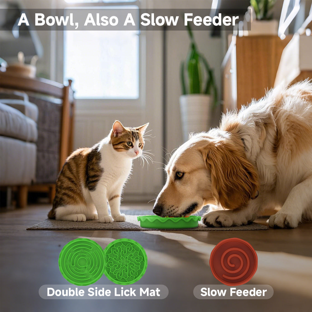 5-in-1 Hamburger Style Pet Feeding Station