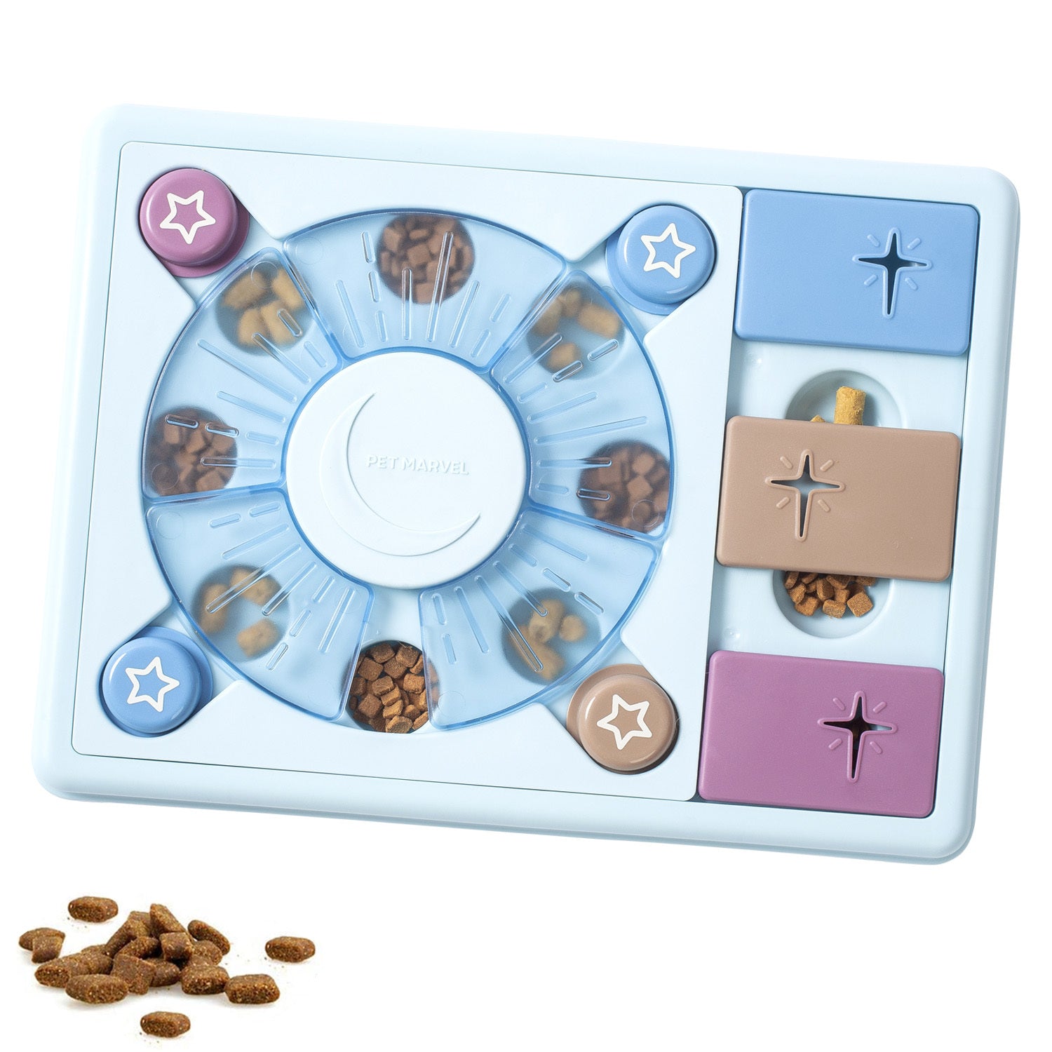 Interactive Dog Puzzle Toy - Level 1-3 Difficulty Food Dispenser