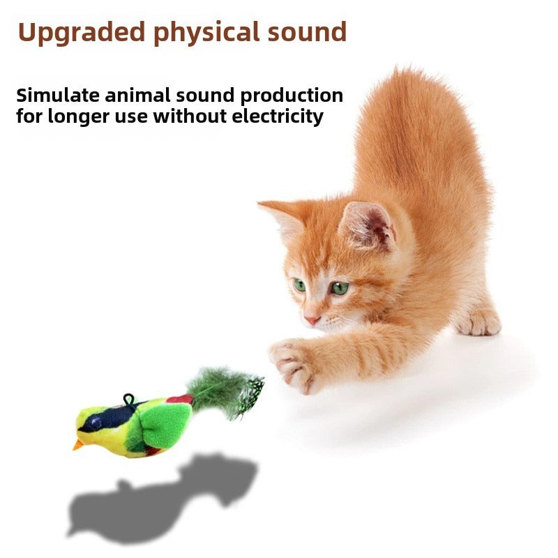 Interactive Sound Bird Toy for Cats & Dogs