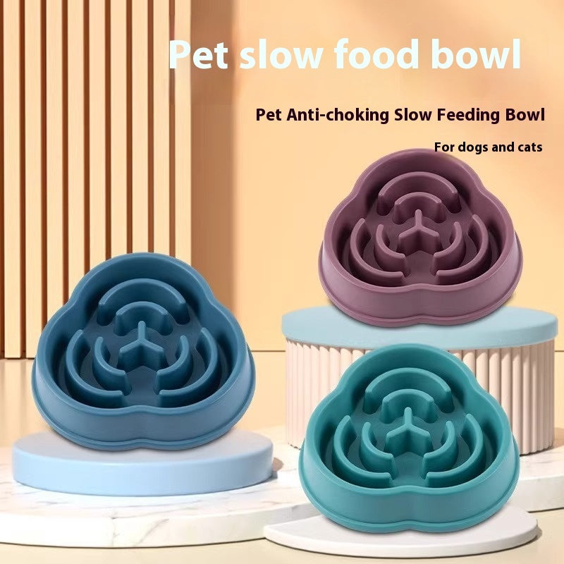 Slow Feeding Dog Bowl - Anti-Choke Non-Slip Design