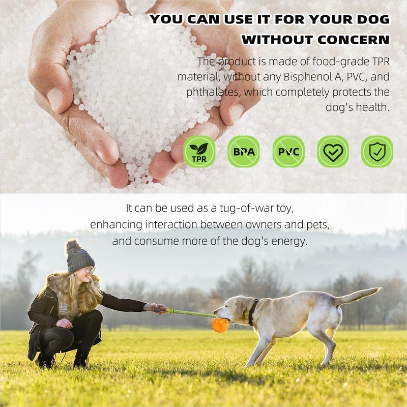 Dog Rope Fetch Toy for Medium & Large Dogs - Tug of War Training Toy