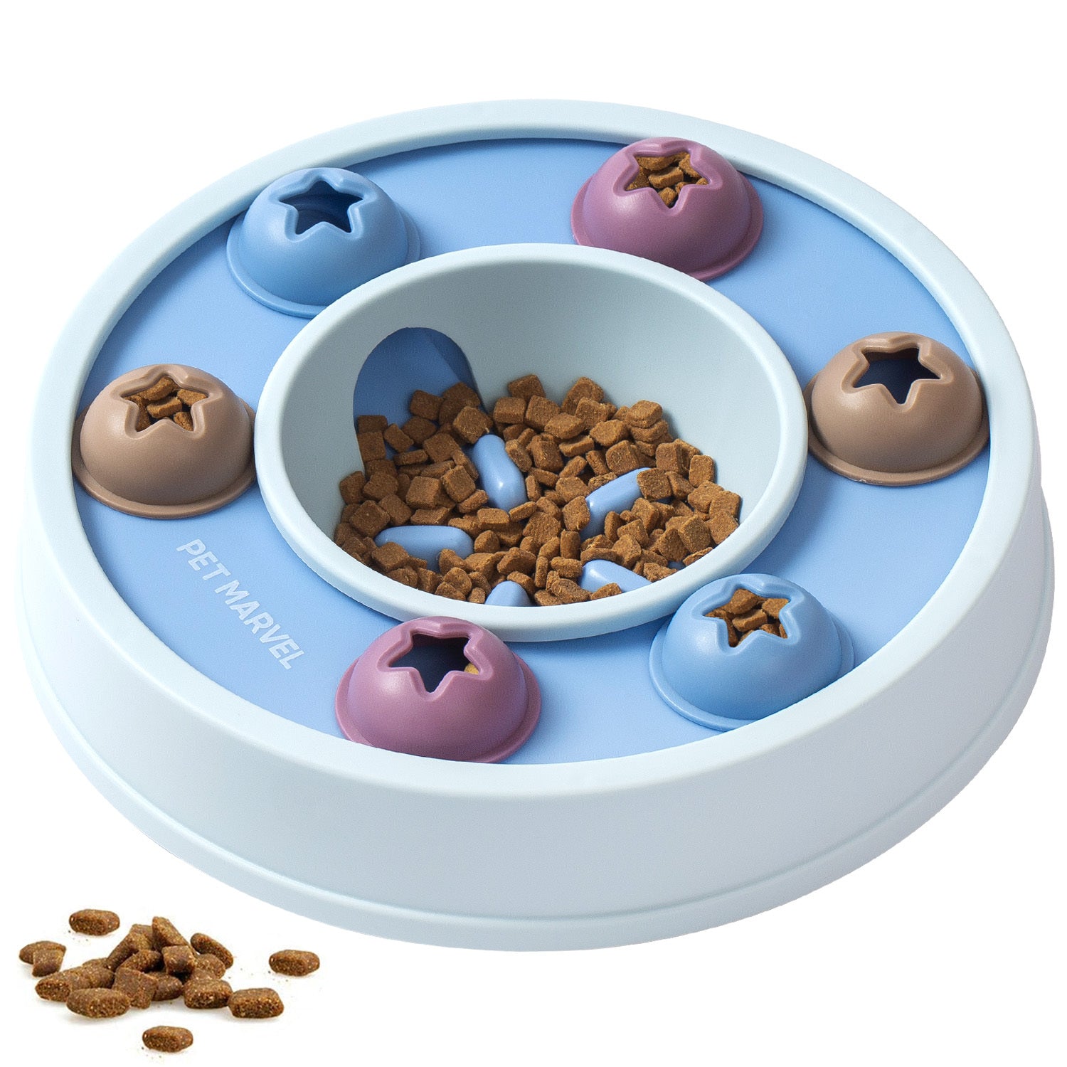 Interactive Dog Puzzle Toy - Level 1-3 Difficulty Food Dispenser