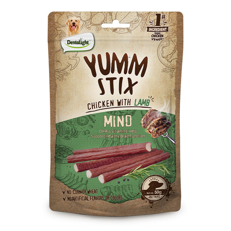 Pure Chicken Emulsion Strips – Puppy Vitamin Treats to Boost Appetite & Growth