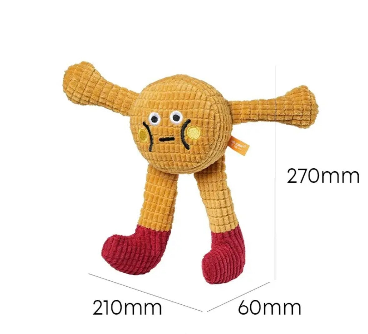 Squeaky Catnip Pet Toy
