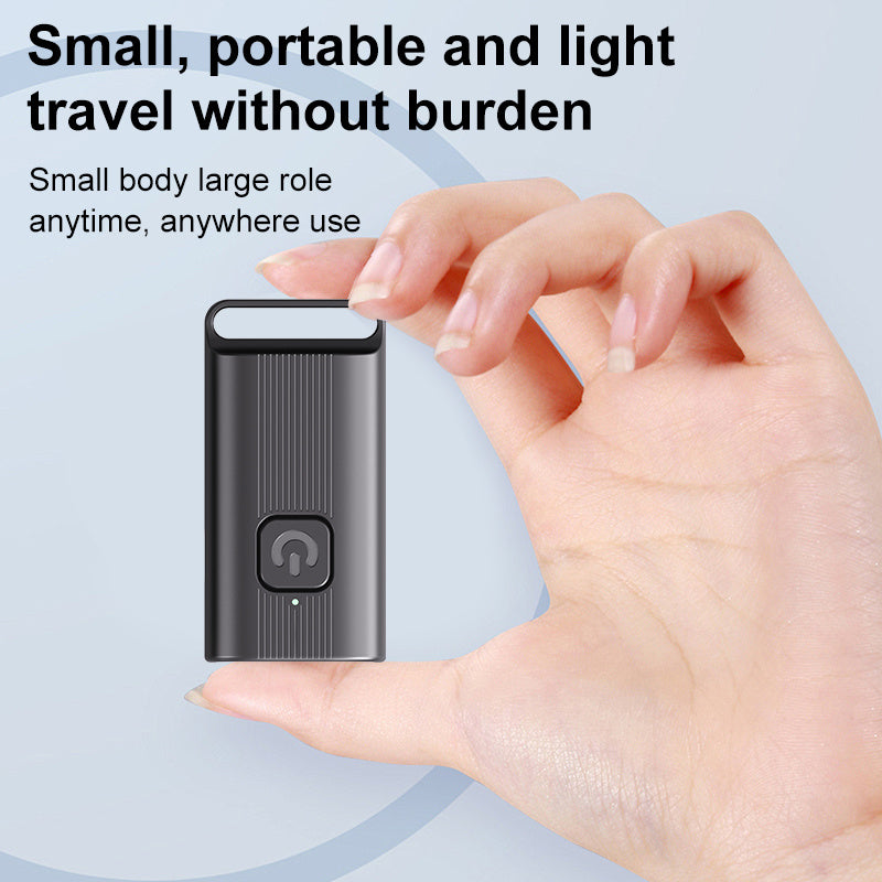 Portable Dog Bark Deterrent Device - USB Rechargeable Anti-Barking Training Tool with LED Light