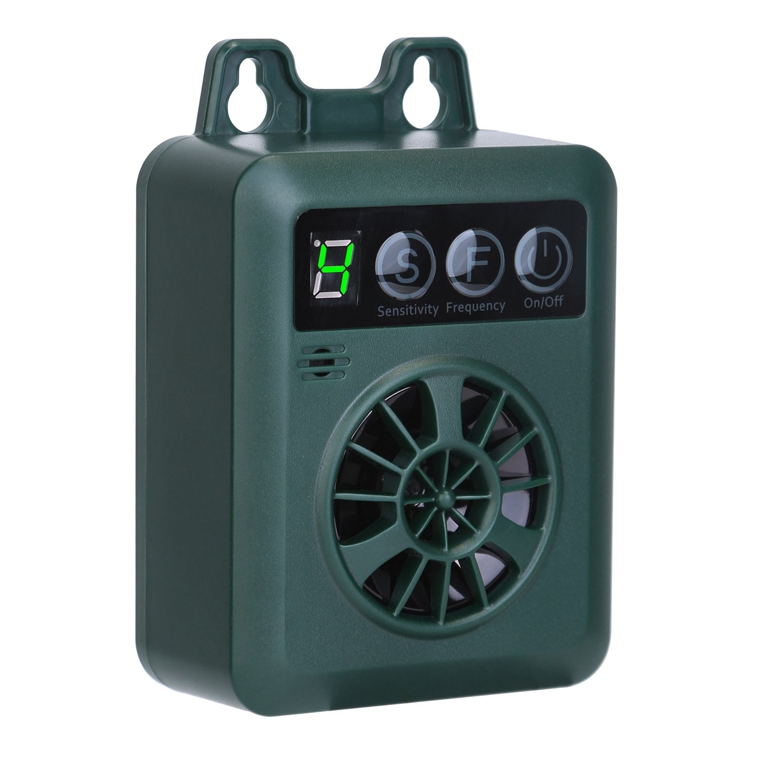 Ultrasonic Anti-Barking Device - 49ft Range with 4 Frequency & Sensitivity Levels