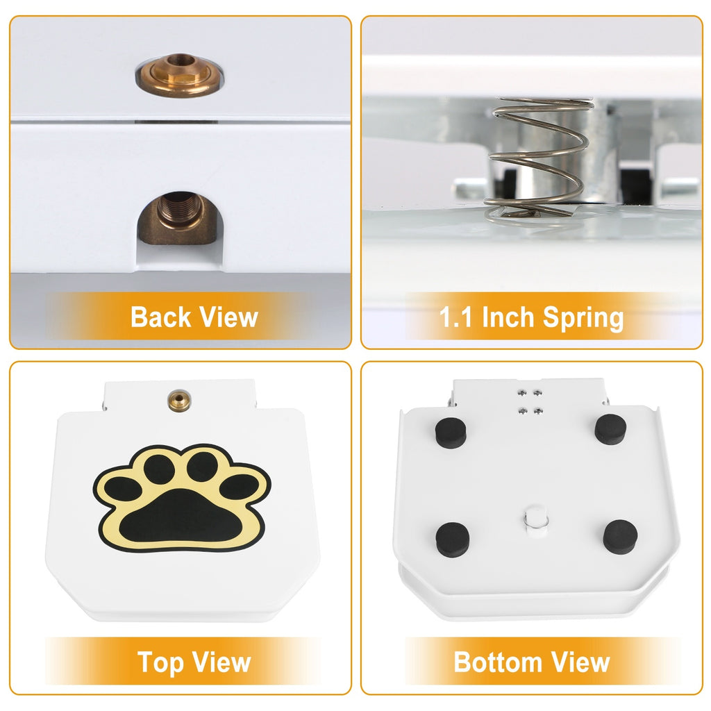 Outdoor Dog Water Fountain - Step-Activated Pet Drinking Dispenser