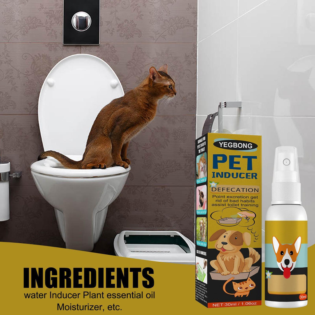 Pet Potty Training Spray - Indoor & Outdoor Positioning Aid for Dogs & Cats