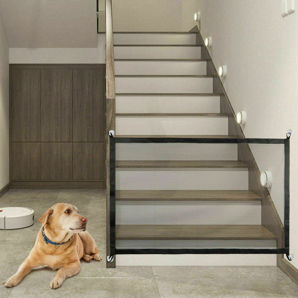Portable Pet & Baby Safety Gate - Magic Mesh Fence