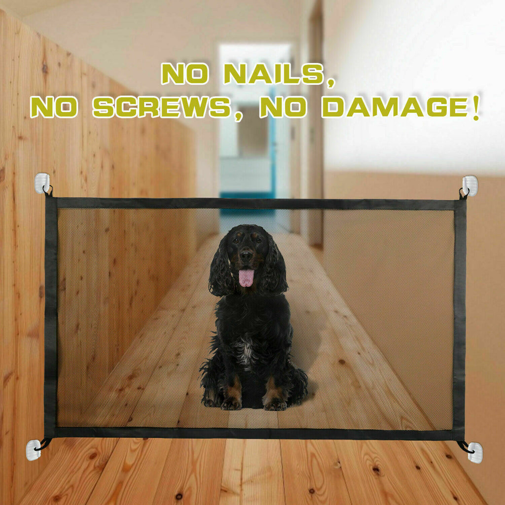 Portable Pet & Baby Safety Gate - Magic Mesh Fence