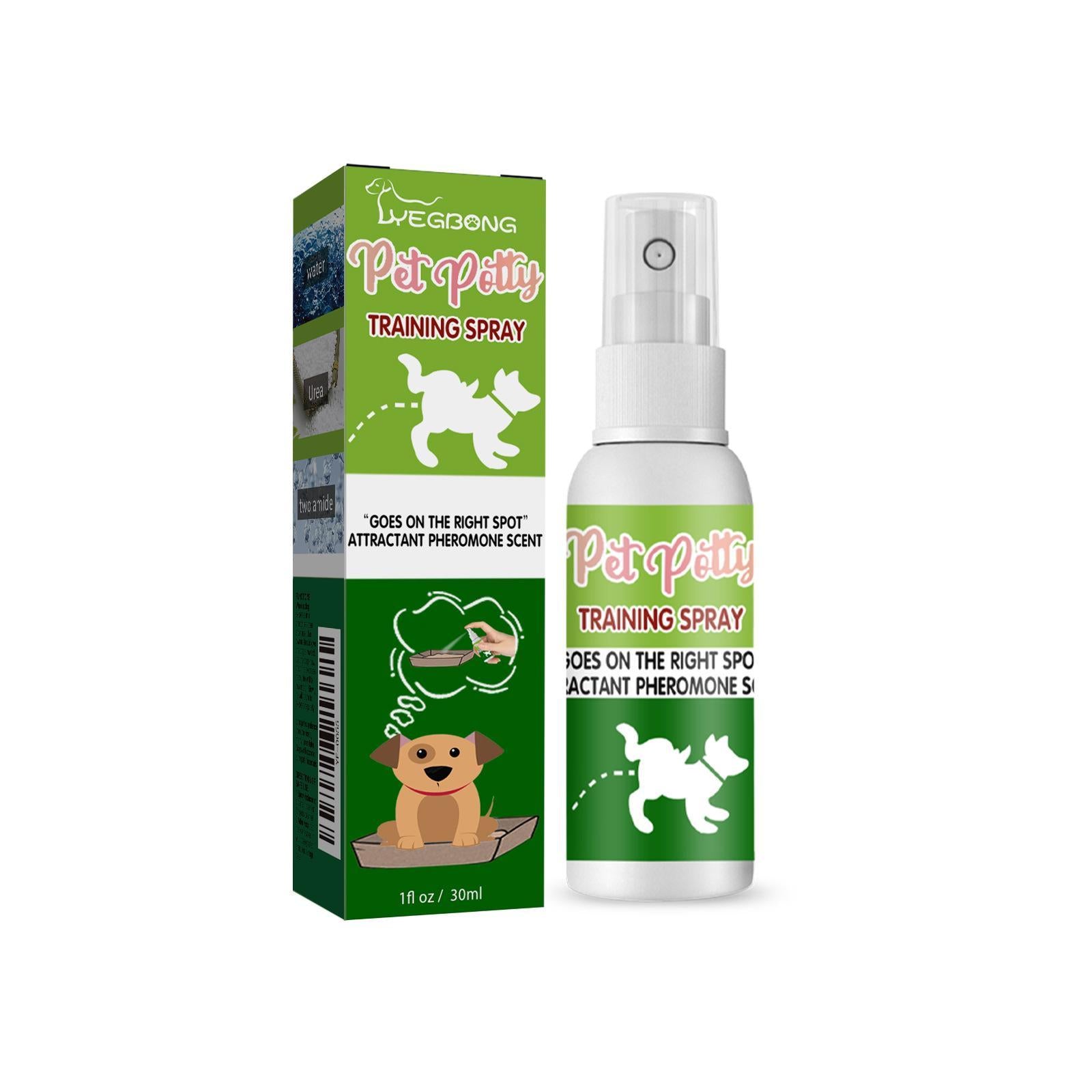 Pet Toilet Training Spray - Potty Training Aid for Dogs & Cats