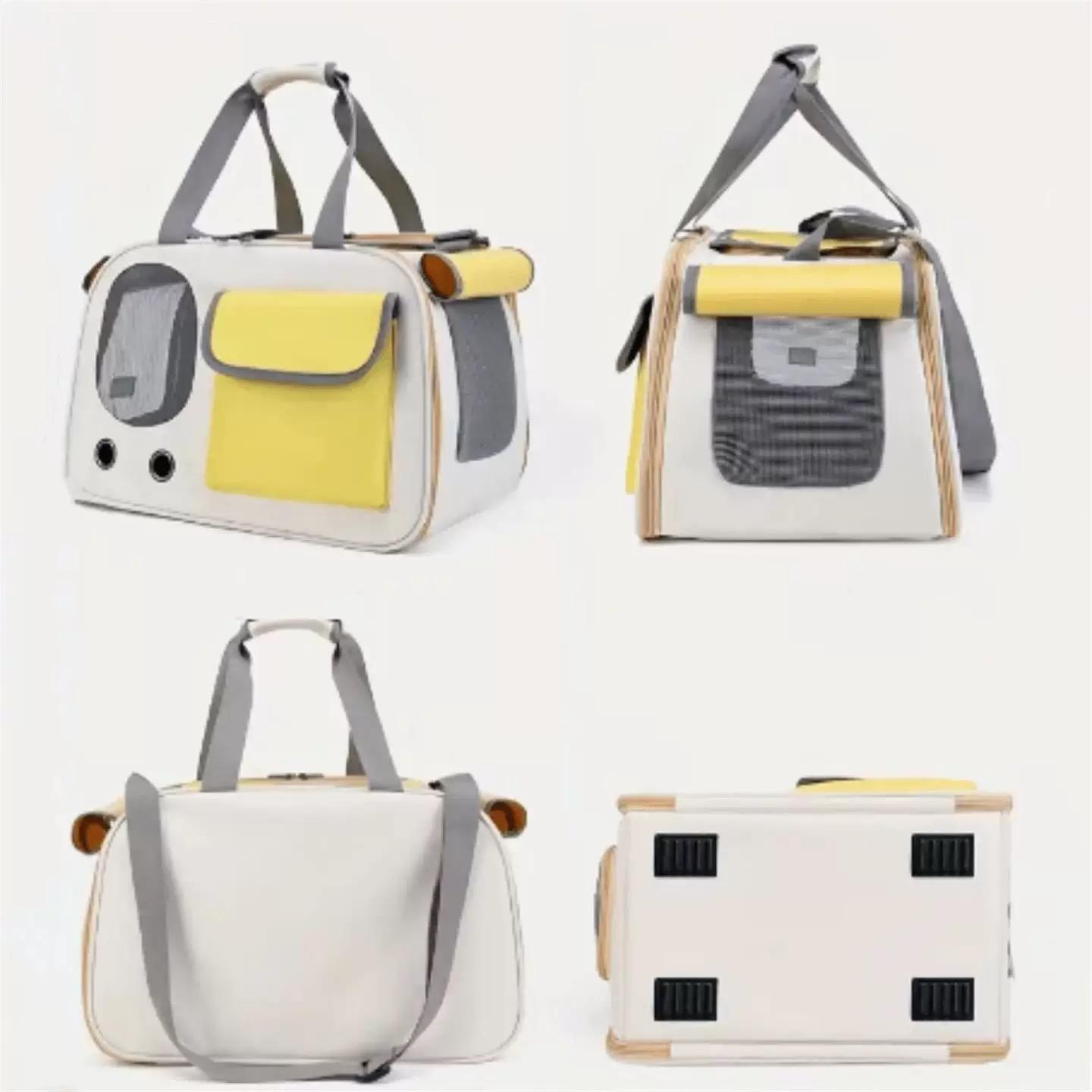 Premium Pet Carrier Backpack - Breathable Travel Bag for Cats & Small Dogs