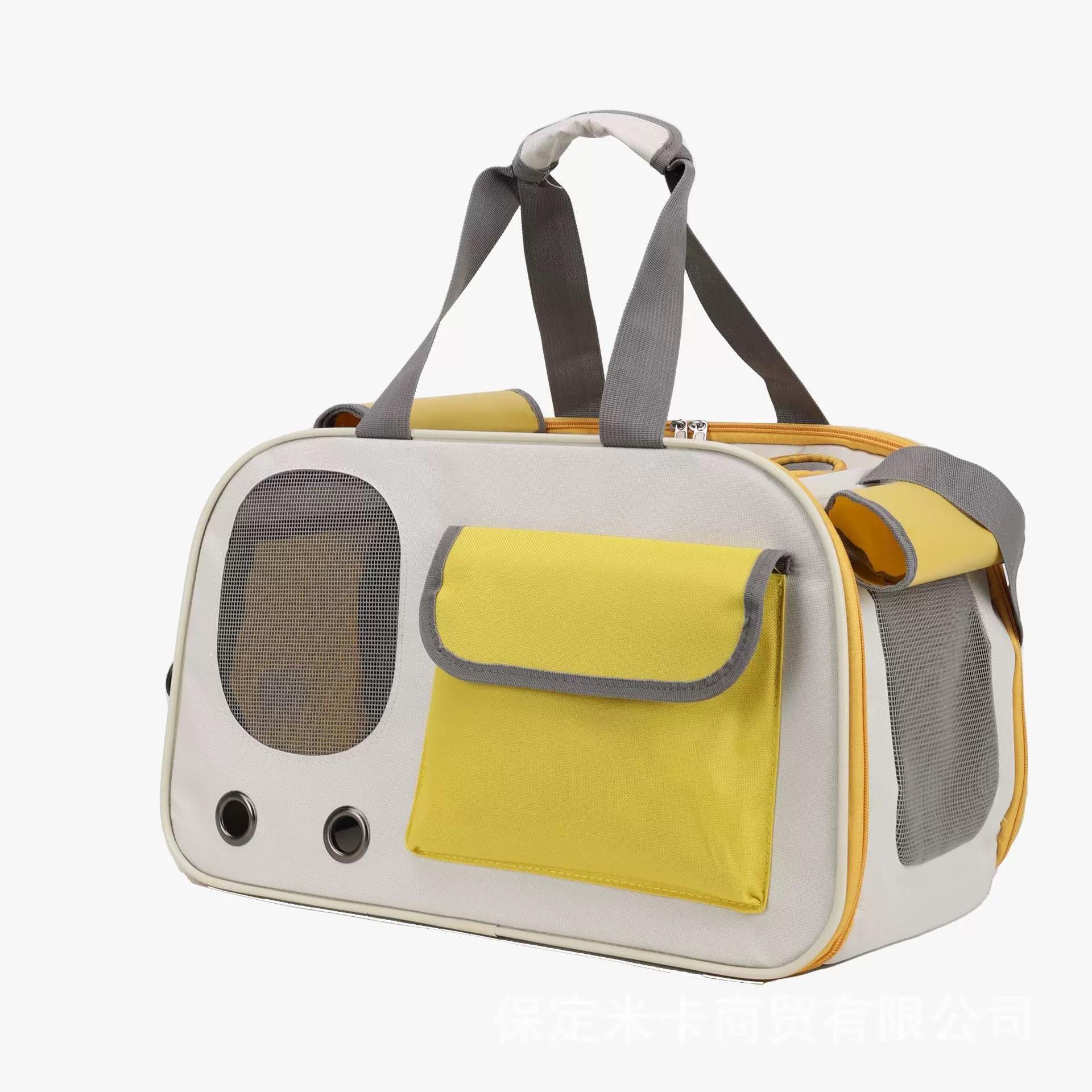 Premium Pet Carrier Backpack - Breathable Travel Bag for Cats & Small Dogs