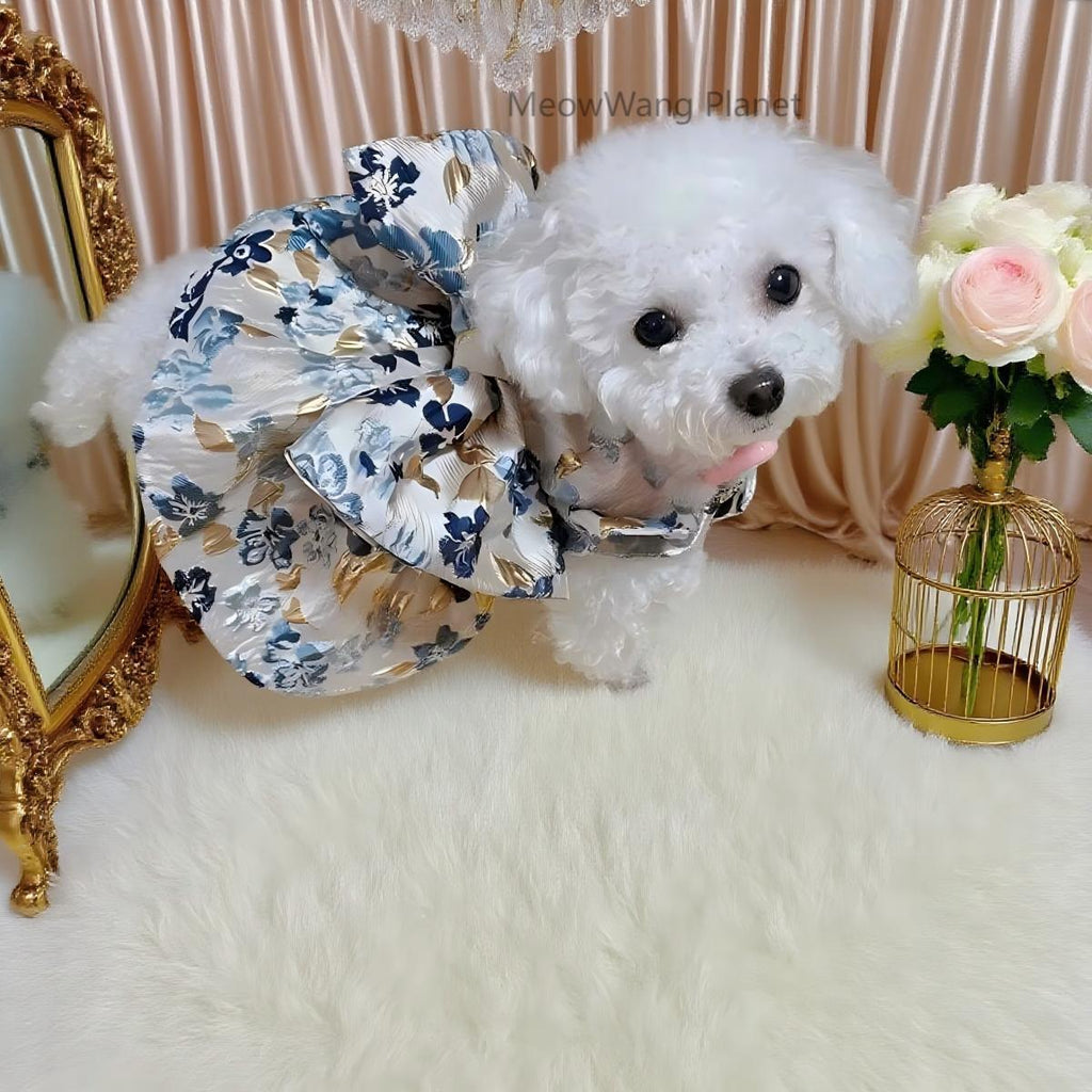 Floral Princess Dress for Small Dogs & Cats