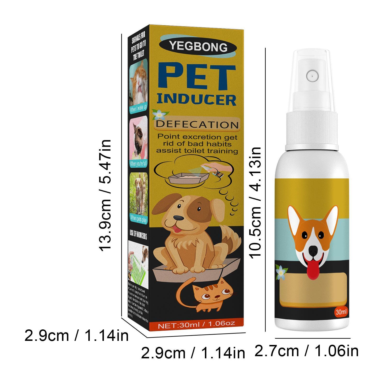 Pet Potty Training Spray - Indoor & Outdoor Positioning Aid for Dogs & Cats