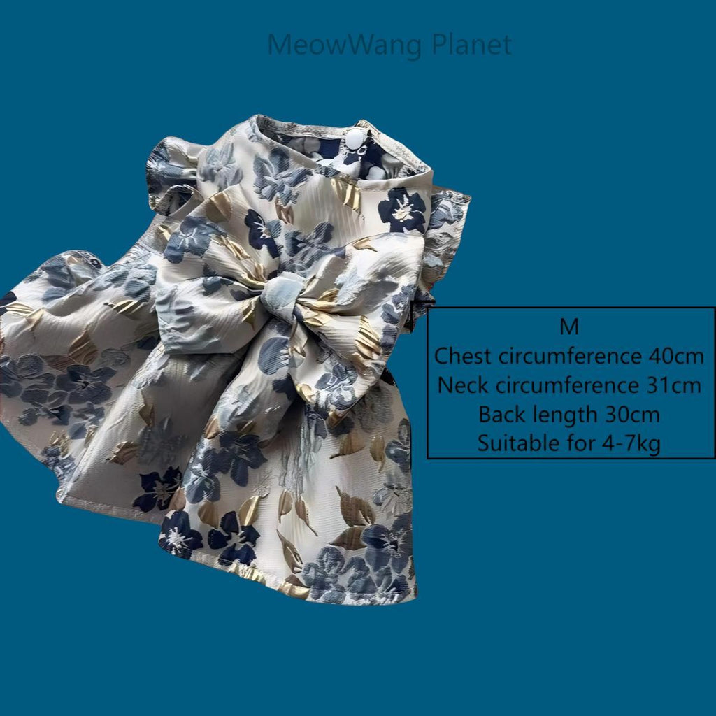 Floral Princess Dress for Small Dogs & Cats