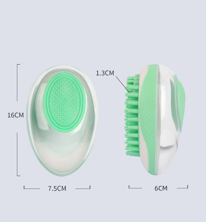 2-in-1 Pet Bath Brush & Massage Comb