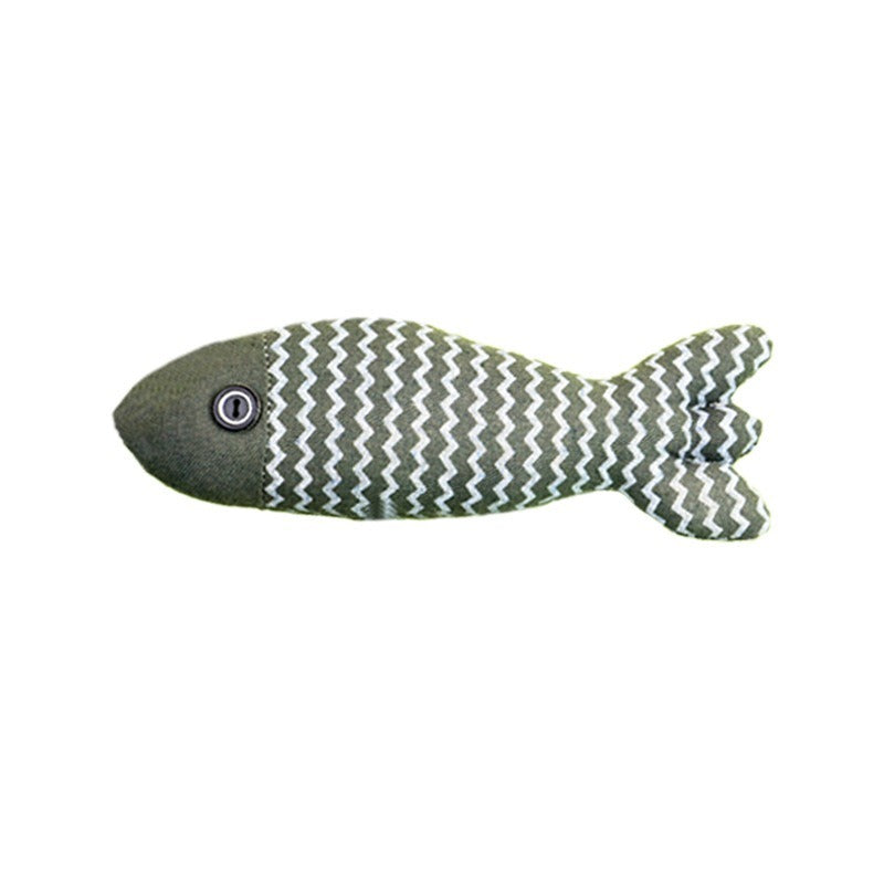 Catnip Fish Toy - Mint-Infused Interactive Toy for All Ages