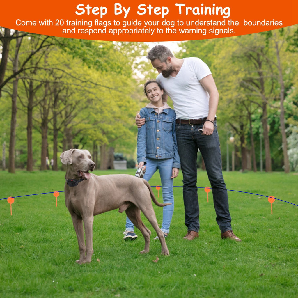 Dog Fence System - Underground Pet Containment with Waterproof Receiver