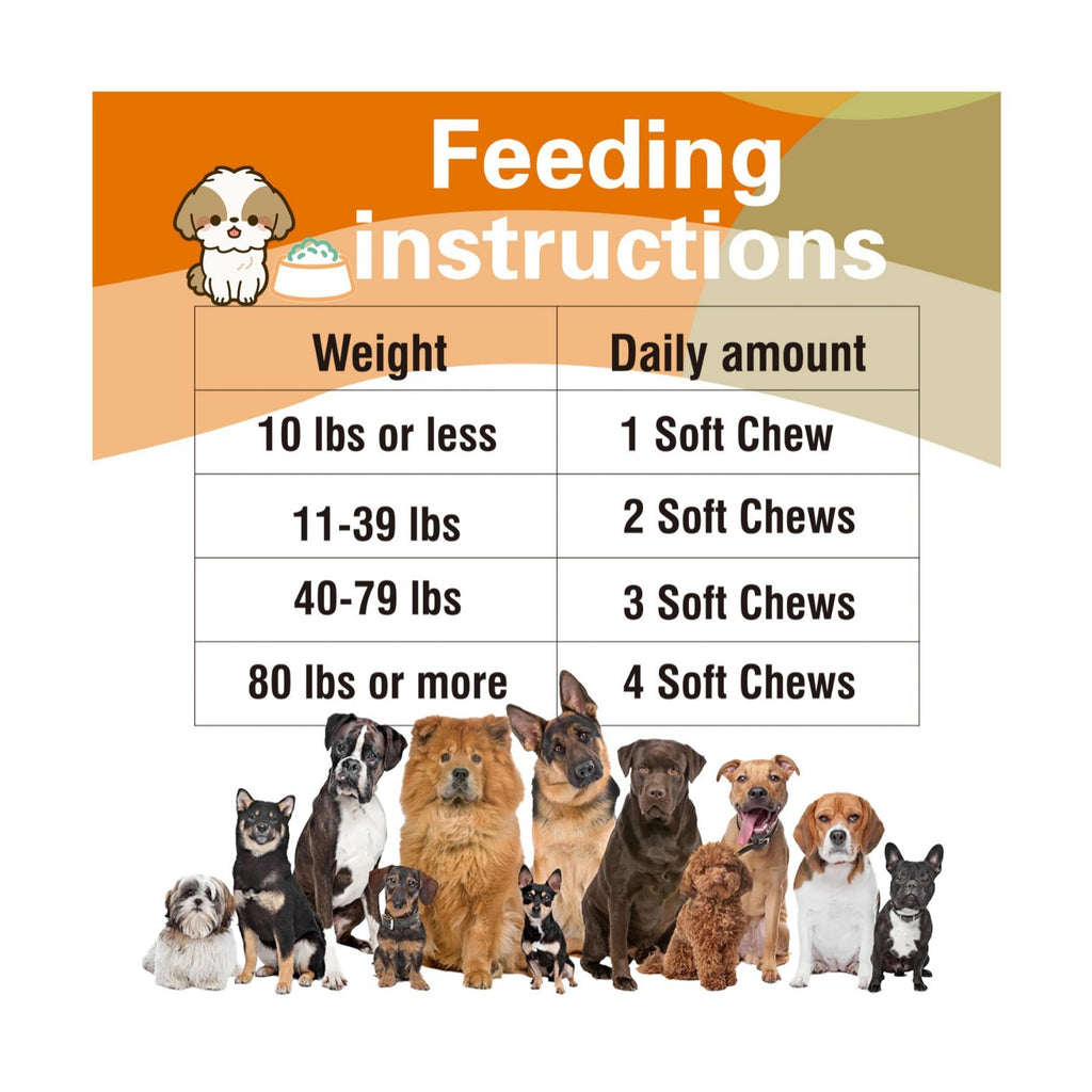Multifunctional Pet Vitamin - Complete Health Care Supplement for Dogs & Puppies