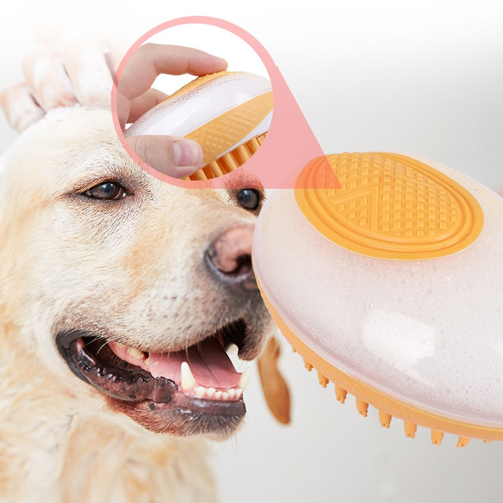 2-in-1 Pet Bath Brush & Massage Comb